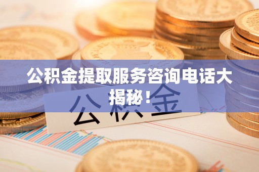 修文公积金提取服务咨询电话大揭秘！